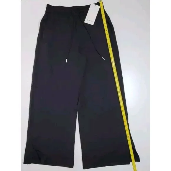 Lululemon French Terry High Rise Pant‎ Wide Leg Women's Size 10 New W Tags